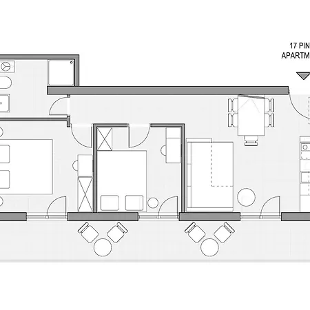 Apartmán 17 Pines *